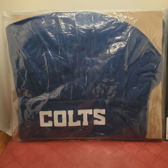 Indianapolis Colts Team Apron and Chef Hat Set Adult One Size Gift Dad NFL - Picture 3 of 7